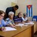 Colegio electoral del municipio Playa, en La Habana, durante el ensayo del referendo sobre la nueva Constitución cubana, realizado el 17 de febrero de 2019. Foto: Abel Padrón / Trabajadores.