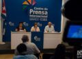 Conferencia de prensa de la Comisión Electoral Nacional sobre los resultados del referendo constitucional, celebrado el 24 de febrero de 2019 en Cuba. Foto: Otmaro Rodríguez.