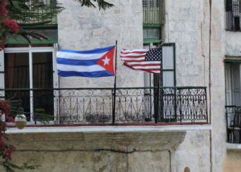 Foto tomada en La Habana Vieja en marzo de 2016 durante la visita del presidente Barack Obama a Cuba.