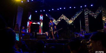 Eme Alfonso durante su actuación en el Festival Havana World Music 2019. Foto: Otmaro Rodríguez.