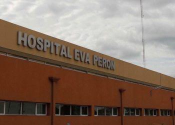 Hospital donde se le practicó la cesárea a la niña. Foto: Diario Perfil.