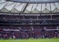 Más de 60 000 personas se dieron cita en el Wanda Metropolitano para disfrutar el duelo de las chicas del Atlético de Madrid y el Barcelona. Foto: Tomada de Marca