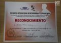 Diploma acreditativo de la participación de Leonides Planas en la Copa Internacional de retrorunning de Artemisa en 2018. Foto: Rogelio Ramos Domínguez.