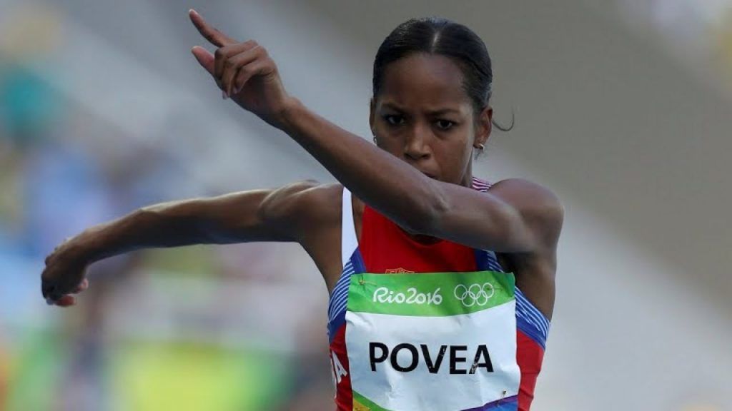 Liadagmis Povea durante su participación en las Olimpiadas de Rio de Janeiro en 2016. Foto: Cubadebate.