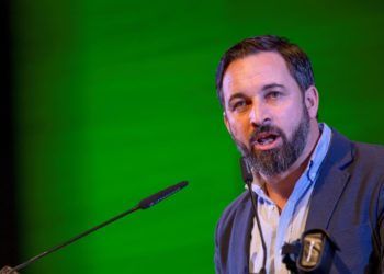 Santiago Abascal, líder del ultraderechista partido Vox. Foto: EFE.