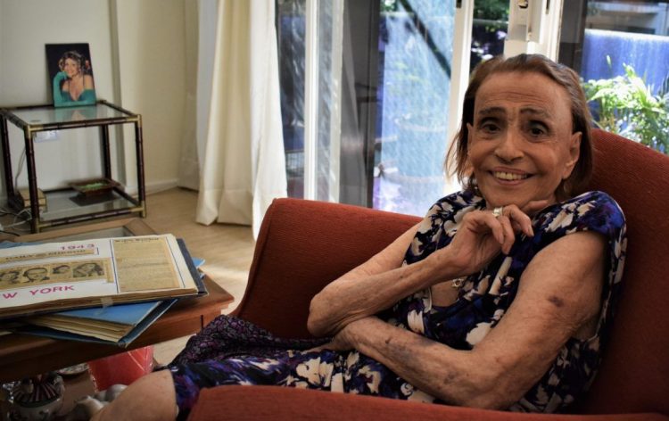Amelita Vargas en Buenos AIres, 2019. Foto: Leandro Estupiñán.