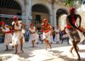 Companía Ban-Rará en el Festival Internacional de Danza en Paisajes Urbanos “Habana Vieja: Ciudad en Movimiento” 2019. Foto: Katharina Neisinger.