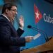 El ministro de Relaciones Exteriores de Cuba, Bruno Rodríguez Parrilla, en conferencia de prensa en La Habana. Foto: Otmaro Rodríguez/ ARCHIVO.