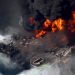 Una imagen de archivo del desastre de la torre petrolífera en el Golfo de México el año 2010. Foto: AP.