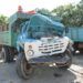 Camión accidentado en la provincia cubana de Ciego de Ávila, el 1 de abril de 2019. Foto: Periódico Invasor / Facebook.