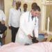Foto de los médicos cubanos secuestrados en Kenia usada por Díaz-Canel en su cuenta de Twitter.