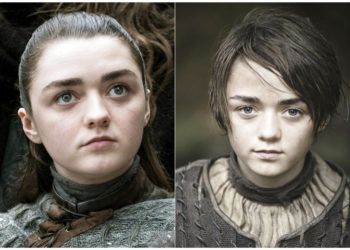 La actriz Maisie Williams como Arya Stark en "Game of Thrones". La temporada final de la popular serie se estrena el 14 de abril. Foto: HBO vía AP.