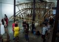 Obra de la mexicana Lucía Aguilar en la galería Factoría Habana, durante la XIII Bienal de La Habana. Foto: Otmaro Rodríguez.