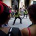 Compañía MUSICARIBE, de Matanzas, en el Festival Internacional de Danza en Paisajes Urbanos “Habana Vieja: Ciudad en Movimiento” 2019. Foto: Otmaro Rodríguez.
