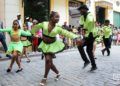 Festival Internacional de Danza en Paisajes Urbanos “Habana Vieja: Ciudad en Movimiento” 2019. Foto: Katharina Neisinger.