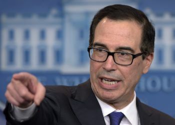 El Secretario del Tesoro Steven Mnuchin. (Foto AP / Susan Walsh)