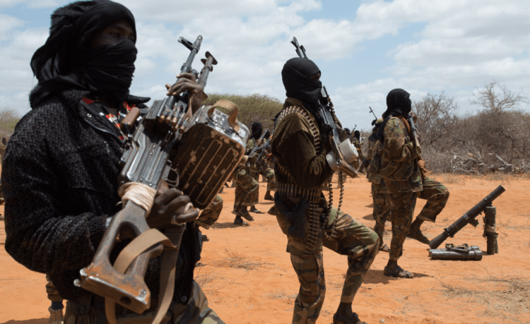 Una de las bases de los terroristas de Al-Shabaab en el sur de Somalia. Foto: allafrica.com