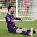 Lionel Messi tras marcar el tercer gol del Barcelona en el partido ante Liverpool en las semifinales de la Liga de Campeones, el miércoles 1 de mayo de 2019. Foto: Manu Fernández / AP.