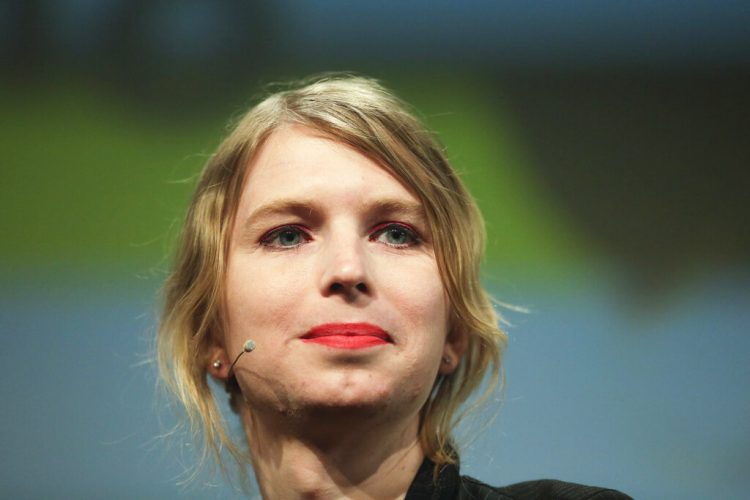 Chelsea Manning en la convención de medios "República" en Berlín el 2 de mayo de 2018. Foto: Markus Schreiber / AP.