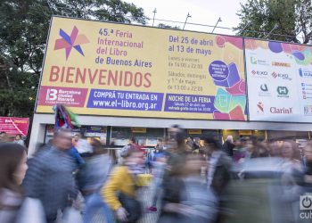 La presente edición de la Feria Internacional del Libro en Buenos Aires tiene a Barcelona como ciudad invitada, distinción que el año próximo corresponderá a La Habana. Foto: Kaloian