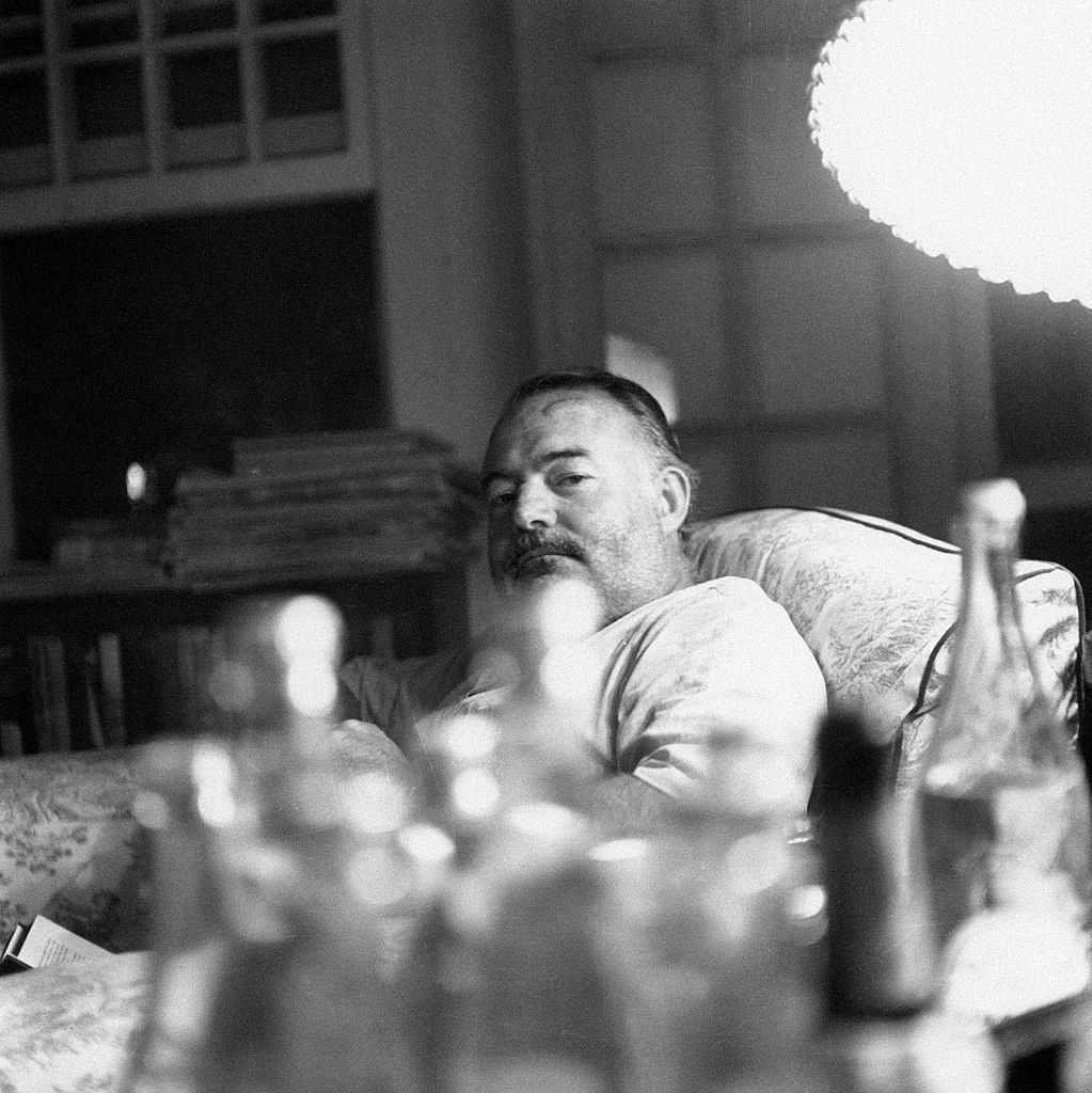 Ernest Hemingway en Cuba. Foto: Gamma-Rapho via Getty Images.