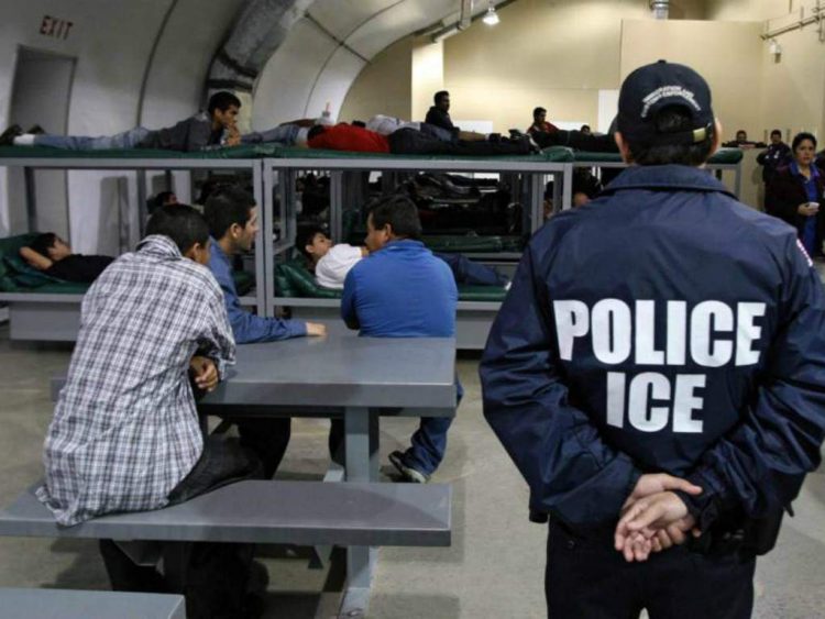 Centro de detención de inmigrantes en EE.UU. Foto: AP / Archivo.