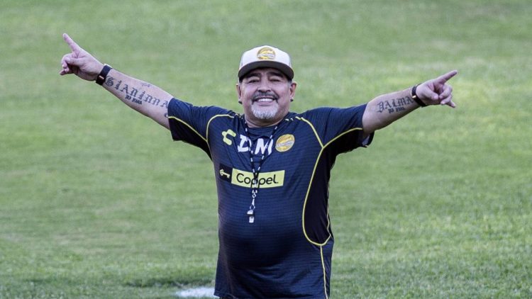 Diego Armando Maradona: Foto: AS.