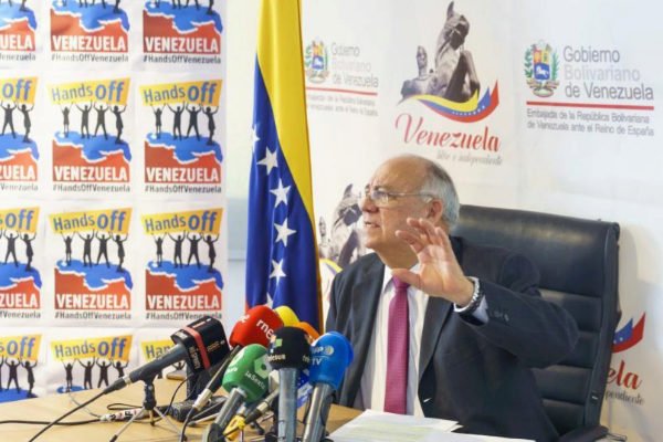 Mario Isea, embajador de Venezuela en España. Foto: Ángel Navarrete/El Mundo.
