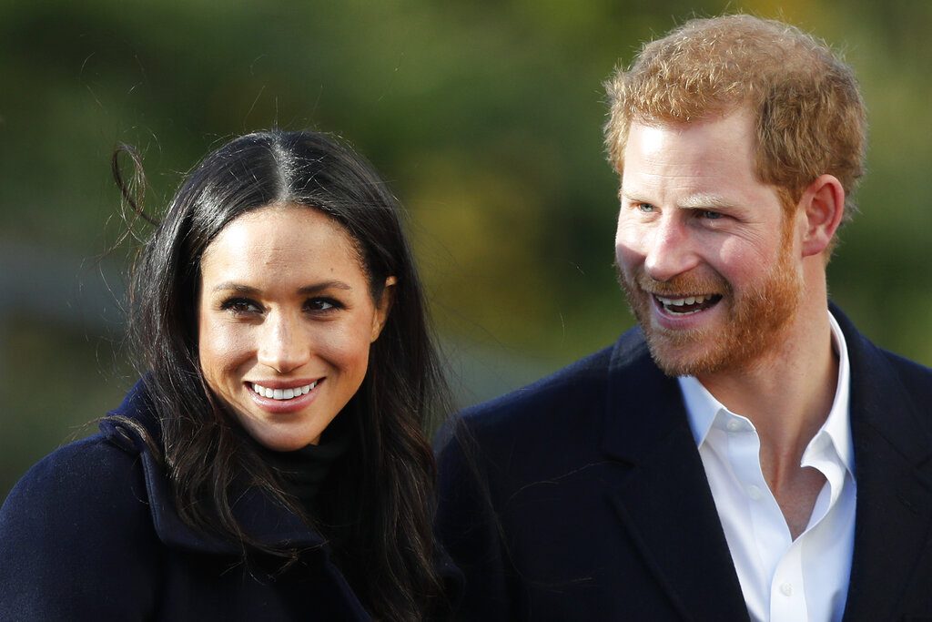 El príncipe Enrique y Meghan Markle. Foto: Frank Augstein/AP.