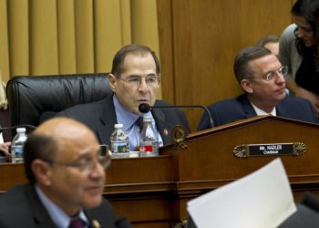El presidente del Comité Judicial de la Cámara de Representantes, Jerrold Nadler. Foto: AP.