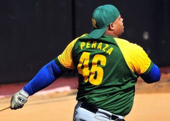 Yosvany Peraza fue uno de los jonroneros más consistentes del béisbol cubano en la pasada década. Foto: Ricardo López Hevia