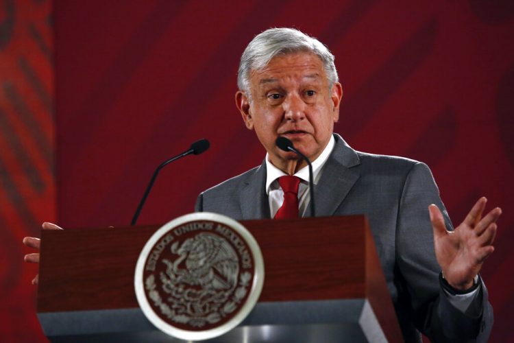 El presidente mexicano Andrés Manuel López Obrador. Foto: AP/Ginnette Riquelme/Archivo.