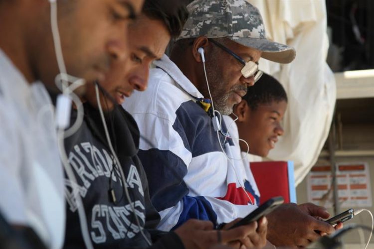 Albergue para migrantes El Buen Pastor de Ciudad Juárez, estado de Chihuahua (México), el 4 de junio de 2019. Foto: David Peinado / EFE.
