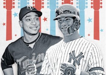 De cara a los Juegos de Estrellas, los latinos son más valorados por los fanáticos de Estados Unidos que por los de Japón. Ilustración tomada de ESPN.