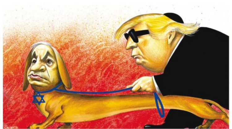 El cartoon de Antonio que desató la ira de Donald Trump. Imagen: Expresso