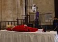 Ceremonia religiosa en honor al fallecido cardenal Jaime Ortega en la Catedral de La Habana, el viernes 26 de julio de 2019. Foto: Otmaro Rodríguez.