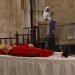 Ceremonia religiosa en honor al fallecido cardenal Jaime Ortega en la Catedral de La Habana, el viernes 26 de julio de 2019. Foto: Otmaro Rodríguez.