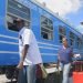 El nuevo tren cubano con coches comprados a China, a su llegada a Santiago de Cuba este fin de semana. Foto: ACN.