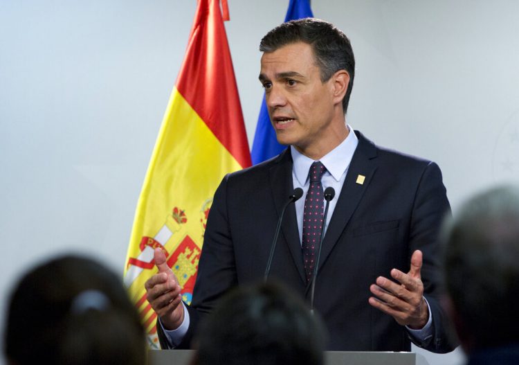 Pedro Sánchez, líder del PSOE, el partido más votado el 28 de abril, que sin embargo necesita acuerdos para formar gobierno. Foto: Virginia Mayo/AP.