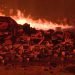 Incendio en una enorme bodega de Jim Beam. Foto: CNN.