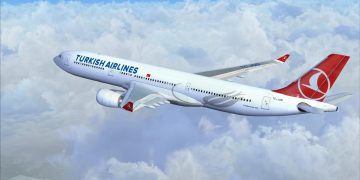 Avión de la aerolínea Turkish Airlines. Foto: Informe Aéreo.