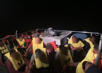 Foto de archivo de migrantes cubanos interceptados en el mar por la Guardia Costera de EE.UU. Foto: Erik Villa Rodriguez / Guardia Costera de EE.UU. / Archivo.