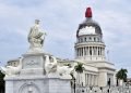 Develación de la cúpula del Capitolio de La Habana, el 30 de agosto de 2019. Foto: Otmaro Rodríguez.