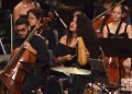 Orquesta sinfónica del Gran Teatro "Alicia Alonso" en el concierto "Clásicos a lo cubano", en el Teatro Nacional de La Habana. Foto: Otmaro Rodríguez.