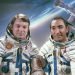 El cosmonauta cubano Arnaldo Tamayo Méndez (d) junto al soviético Yuri Romanenko. Foto: spacefacts.de