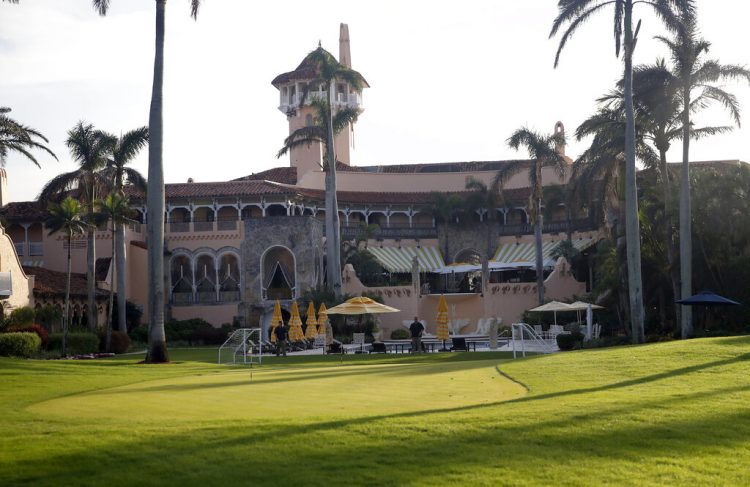 El resort Mar-a-Lago del presidente Donald Trump en Palm Beach, Florida.  Foto: Alex Brandon/AP.