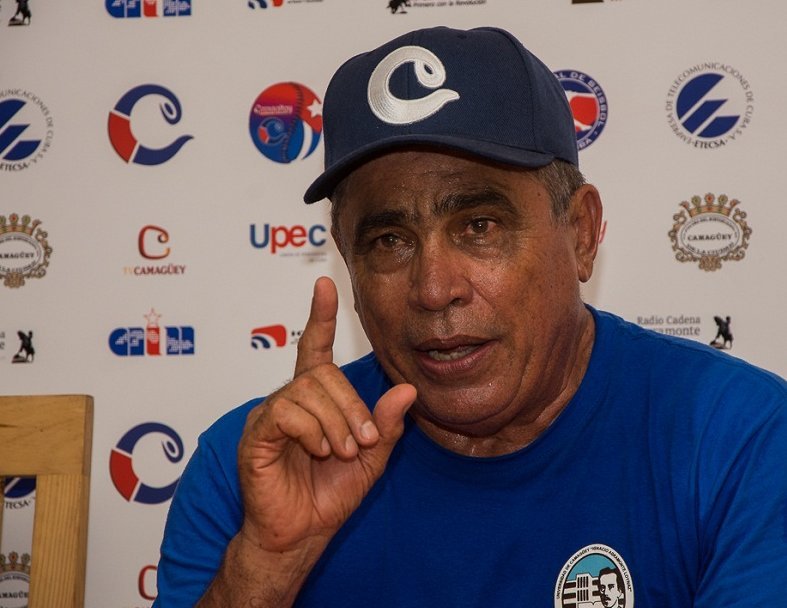 El experimentado manager cubano Miguel Borroto. Foto: Leandro Pérez / Juventud Rebelde / Archivo.