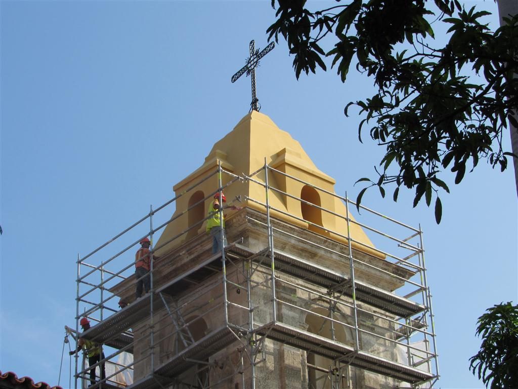 Restauración en el convento de Santa Clara