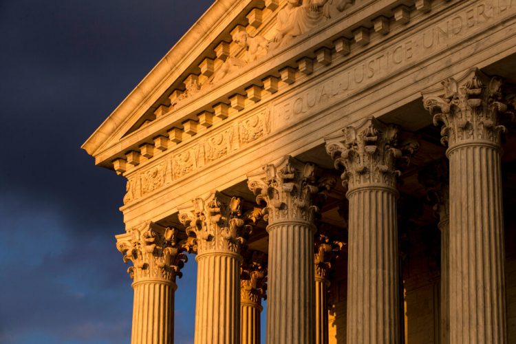 La Corte Suprema en Washington DC.  Foto: J. Scott Applewhite/AP.