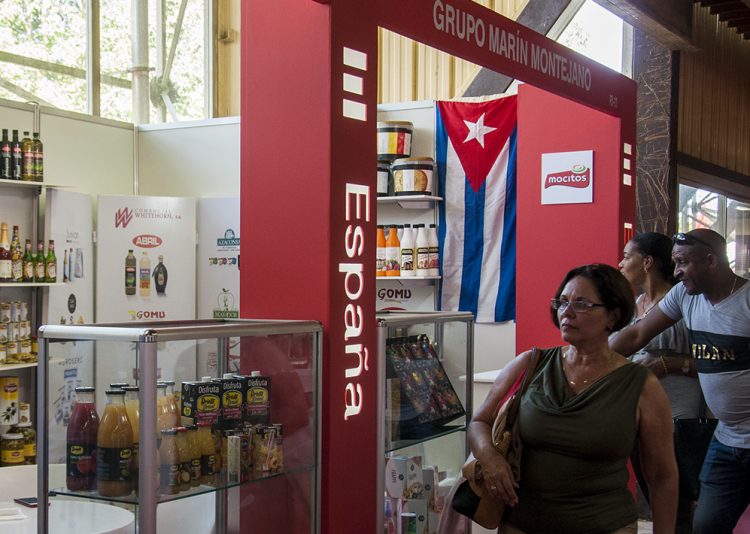Pabellón de España en la Feria Internacional de La Habana 2018. Foto: Claudia Yilén Paz/Cubahora.